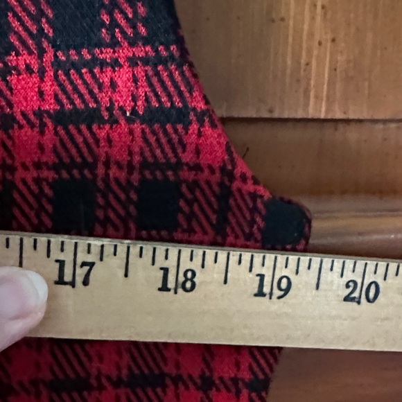 Tommy Hilfiger Red and Black Plaid Dress size 10 - Picture 5 of 7
